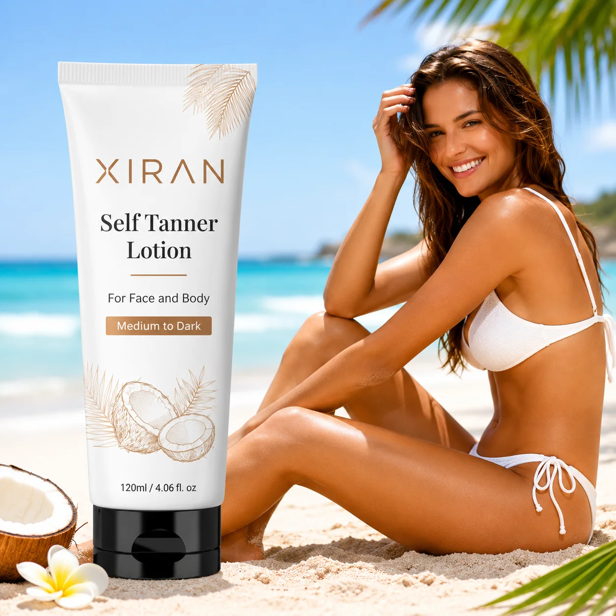 Private-Label Coconut Tanning Lotion